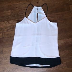 Baby Pink and Black Top - Reversible!